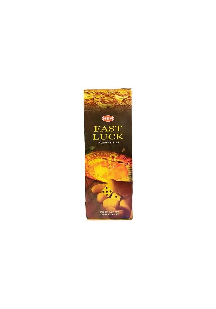 HEM Fast Luck Incense - Box of Six 20 Stick Tubes - Image 4
