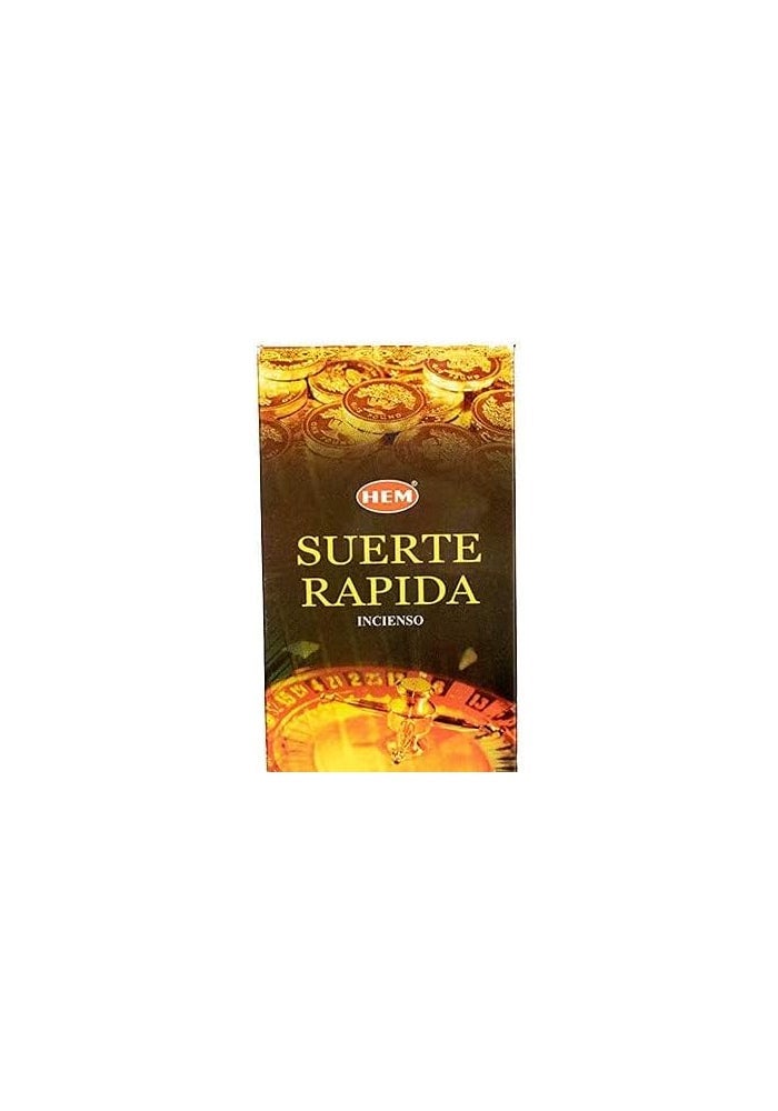 HEM Fast Luck Incense - Box of Six 20 Stick Tubes - Image 5