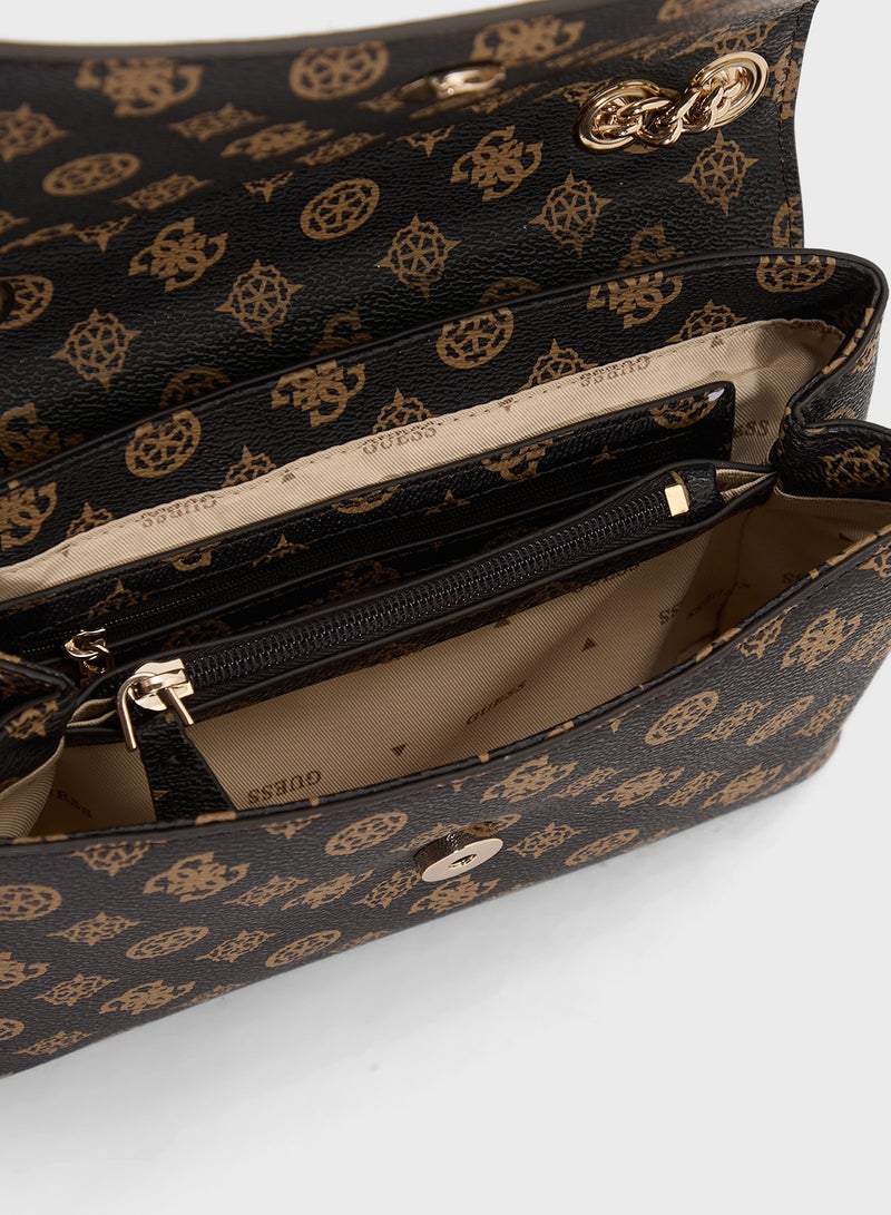 GUESS Eco Erica Convertible Crossbody Flap - Image 5