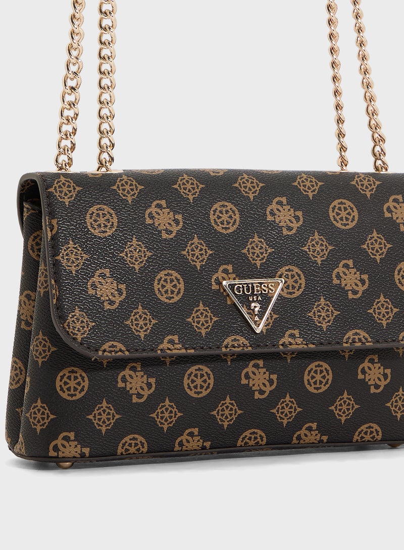 GUESS Eco Erica Convertible Crossbody Flap - Image 4