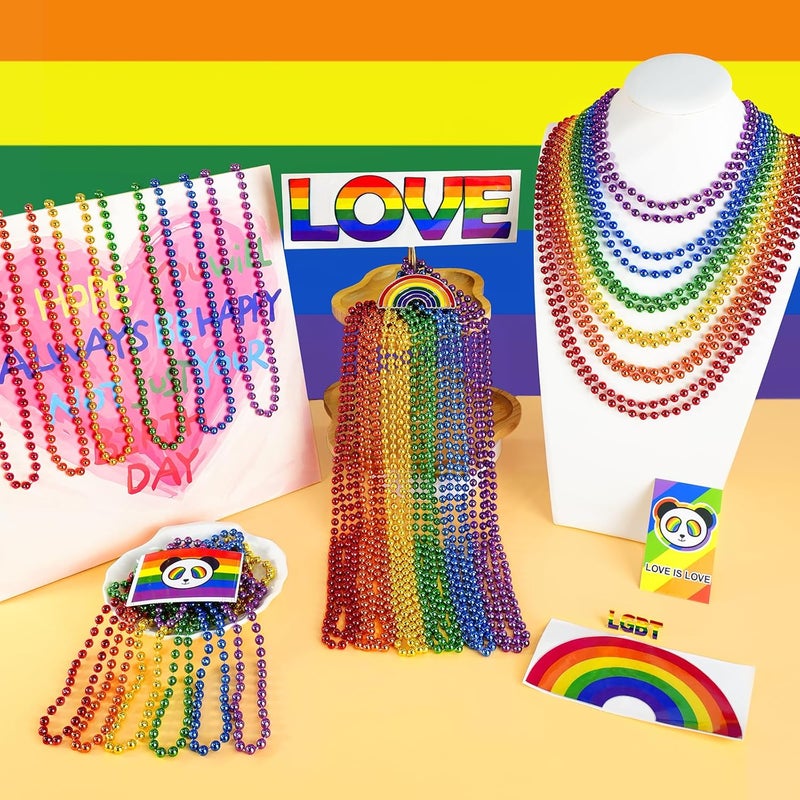 ZZYFGH 12 Pcs Beads Necklaces Party Decorations - Image 4