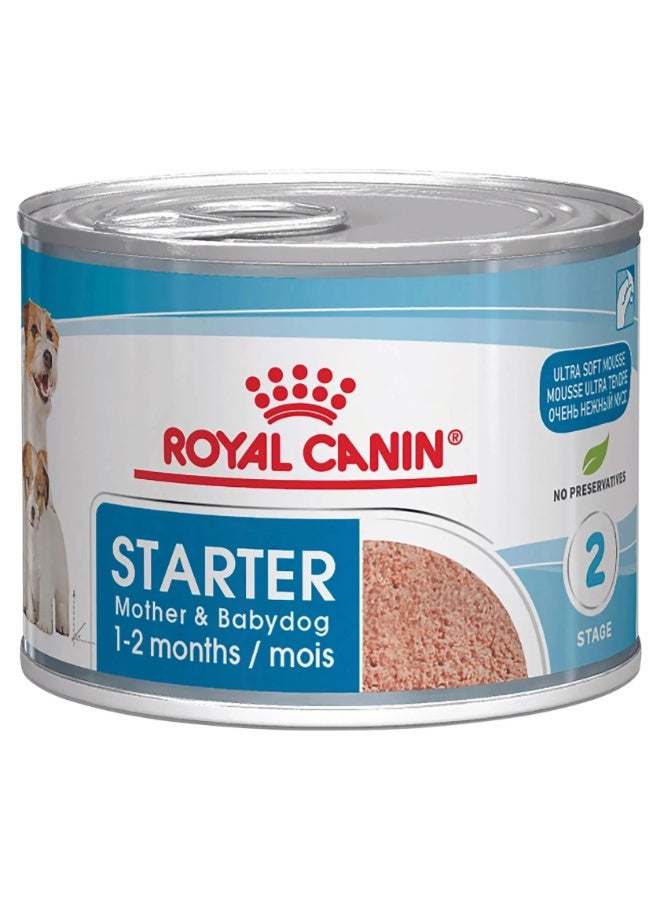 Royal Canin Canine Health Nutrition Starter Mousse Dog Wet Food - 195g - Image 1