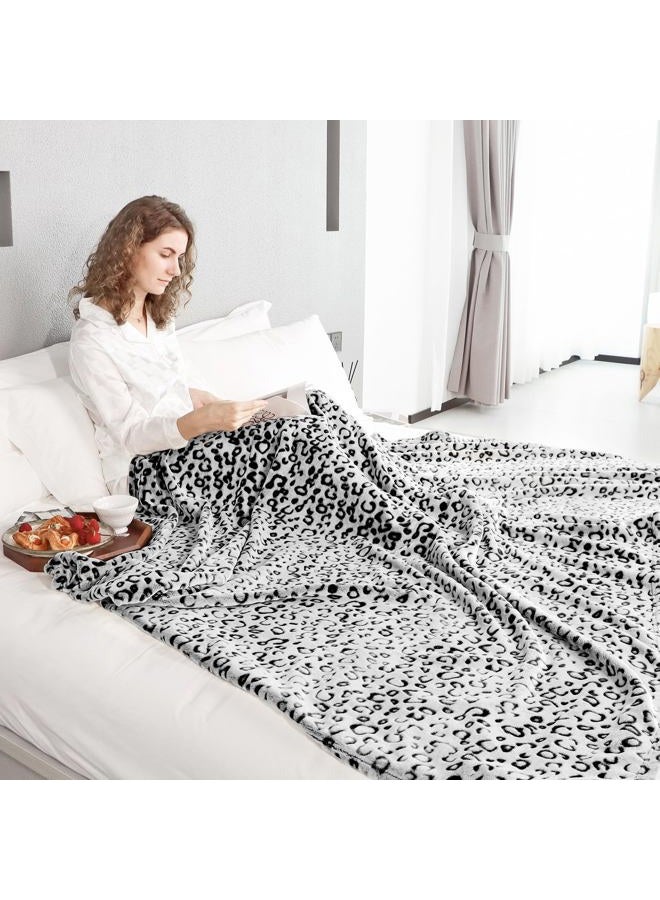 ZHIKU Warm Blanket Throw Soft Fleece Blankets Throw Blanket Lightweight 40"x50" - Image 3