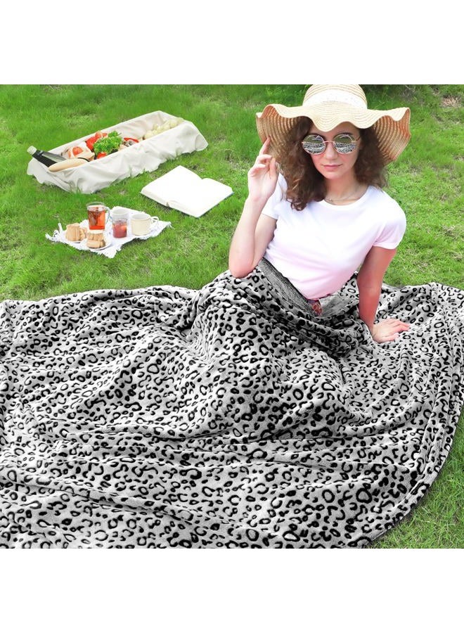 ZHIKU Warm Blanket Throw Soft Fleece Blankets Throw Blanket Lightweight 40"x50" - Image 2
