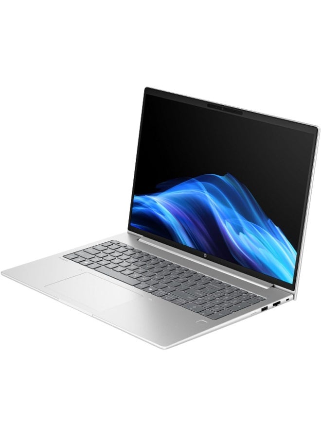 HP ProBook 4 G1iR Laptops, 16″ WUXGA IPS Display, Intel Core 7 150U Processor, 16GB DDR5 Memory, 2TB SSD Storage, Pike silver aluminum With 8 in 1 Type-c Hub,W/L Mouse,Anti Virus, (Upgraded) English Pike Silver - Image 2