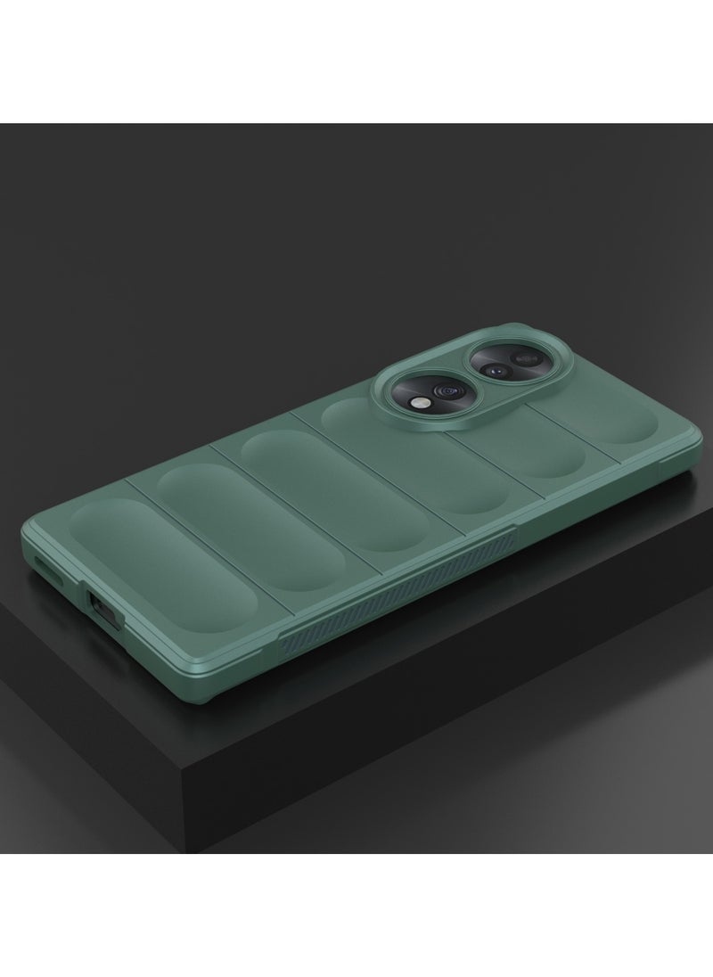 جولدن ماسك - هونر 70 (Honor 70) جراب ماجيك كيس كفر حماية للهاتف - (اخضر) - Image 1