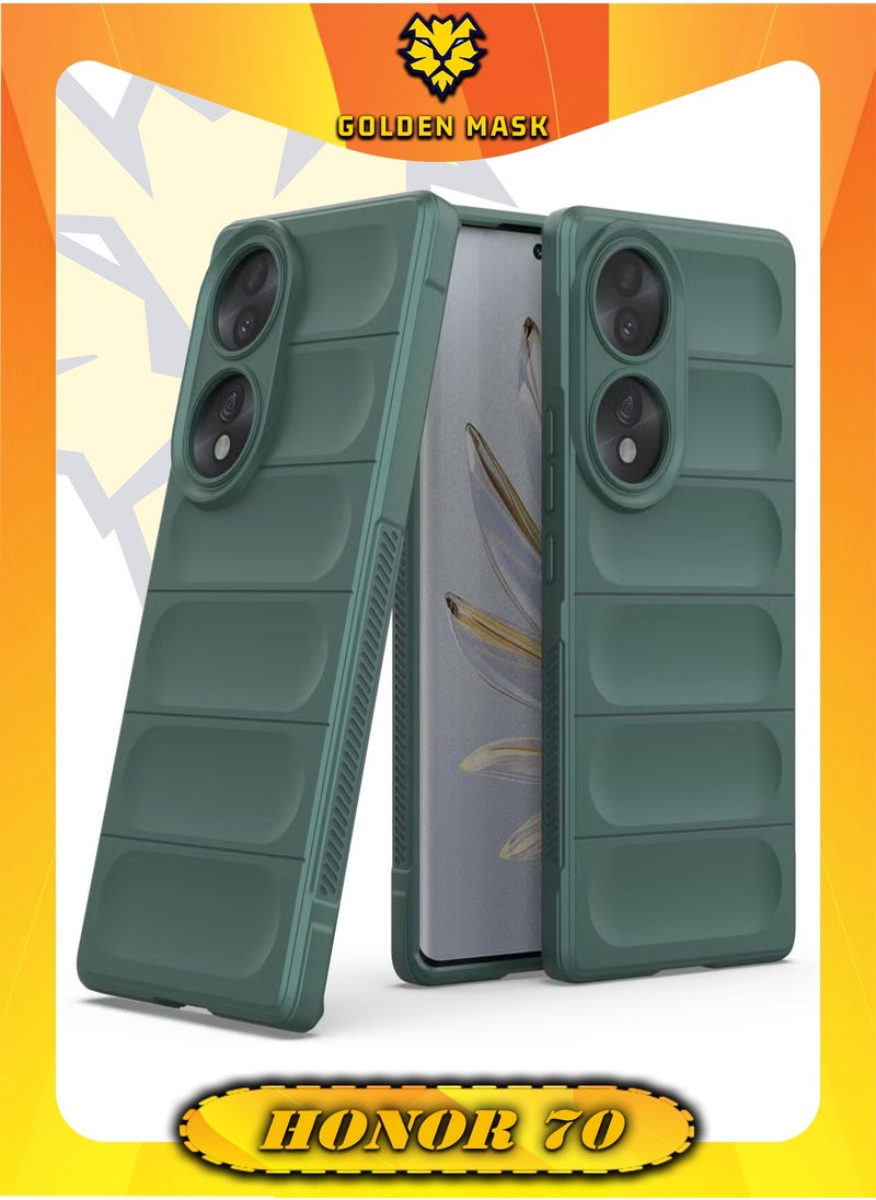 جولدن ماسك - هونر 70 (Honor 70) جراب ماجيك كيس كفر حماية للهاتف - (اخضر) - Image 1
