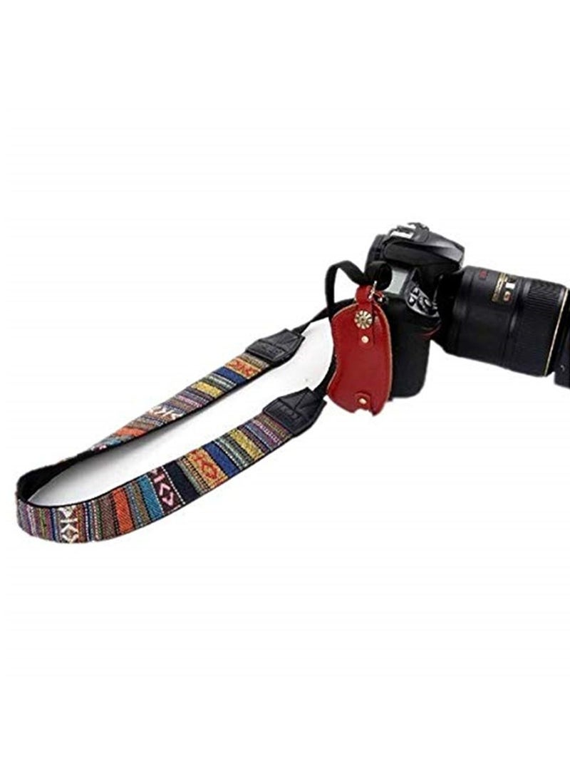 Generic Shoulder Neck Strap Vintage Belt for Nikon Canon Sony Pentax Dslr Camera  - Image 4