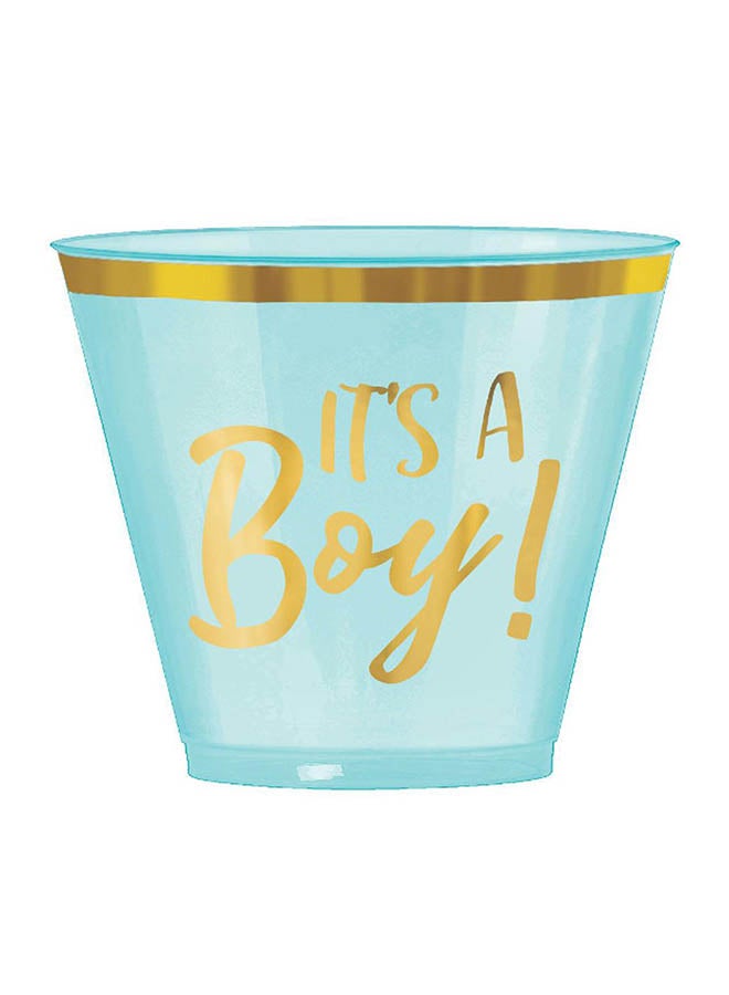 Amscan Baby Shower - Oh Baby Boy Hot Stamped Tumblers 30pcs