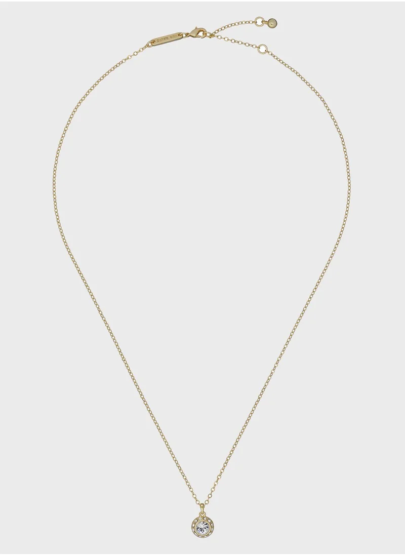Ted Baker Soltell Crystal Pendant Necklace