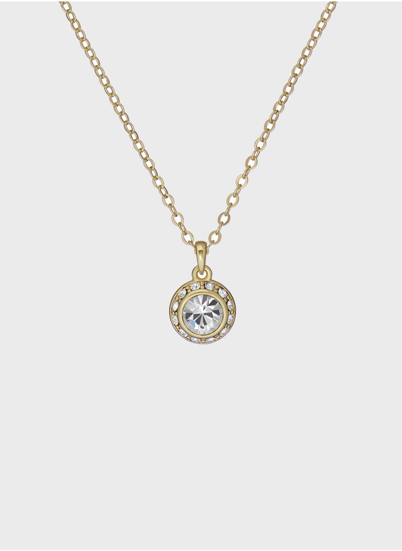 Ted Baker Soltell Crystal Pendant Necklace  - Image 2