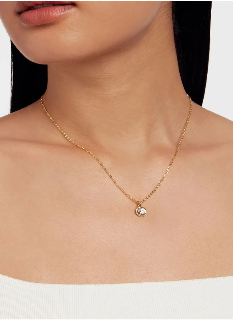 Ted Baker Soltell Crystal Pendant Necklace