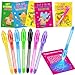 Basytodio 28PCS Spy Pens Valentines Day Gifts for Kids School Magic UV Light Pen Valentine Exchange Cards for Kids Classroom Toddler Boy Girl Valentines Class Party Favors Goodie Bag Stuffers Bulk Prizes - Image 2