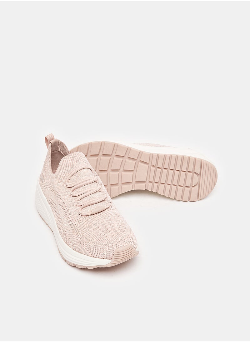 SKECHERS - SKECHERS BOBS SPARROW 2.0 - WIND CHIME SLIP-ON SNEAKERS FOR WOMEN IN BLUSH SATIN - Image 1