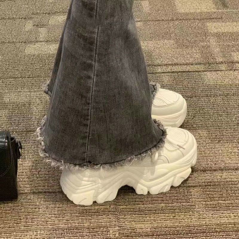 Women'S Thick-Soled Versatile Height-Increasing Shoes, New Spring/Summer 2025 Platform Dad Shoes For Petite Women - Image 2