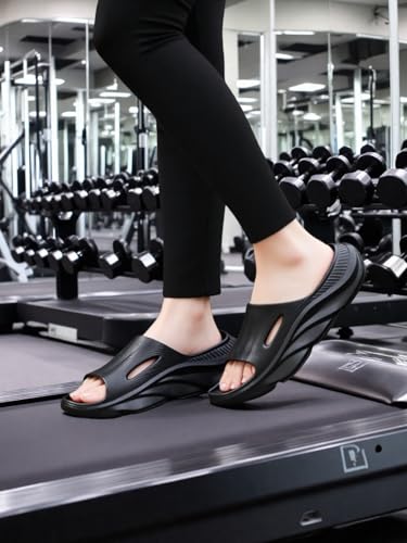 AnyuTech Recovery Slides for Men and Women Orthopedic Sandals with Arch Support Thick Cushion Plantar Fasciitis Slippers Lightweight NonSlip Slides for PostWorkout Recovery - Image 3
