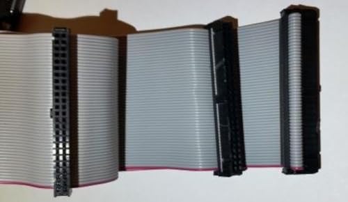 Connectors Pro PC Accessories 24 Inches 3 Female Connectors IDC 2x25 50P SCSI Internal Flat Ribbon Cable, 24" SCSI-1 50 Pins - Image 2