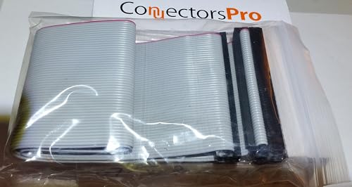 Connectors Pro PC Accessories 24 Inches 3 Female Connectors IDC 2x25 50P SCSI Internal Flat Ribbon Cable, 24" SCSI-1 50 Pins - Image 3