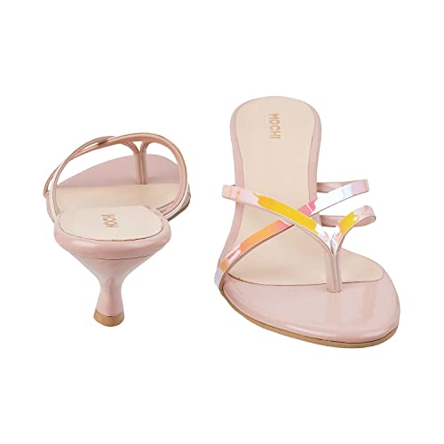 Mochi Women Pink Heel Sandal UK/4 EU/37 (40-2174) - Image 5