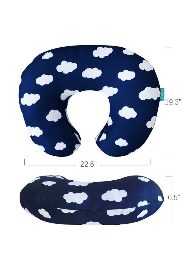 Biloban - Nursing Pillow Cover 2 Pack For Breastfeeding Pillow, Ultra Soft And Cozy Nursing Pillow Slipcovers, Snug Fits For Boppy Pillow, Great Choice For Mom - Image 1