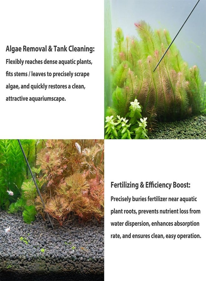 LINLAN 11.8-in Stainless Steel Aquarium Plant Fertilizer Injector Kit - Includes a Stainless Steel Long Needle and Two Syringes (5 ml + 20 ml) for use with Aquatic Plants. - Image 4