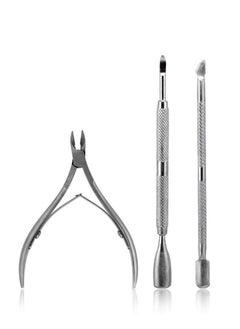 ORiTi 3pcs/set Stainless Steel Nail Tool Kits Scissor Nipper Cuticle Tool  - Image 1