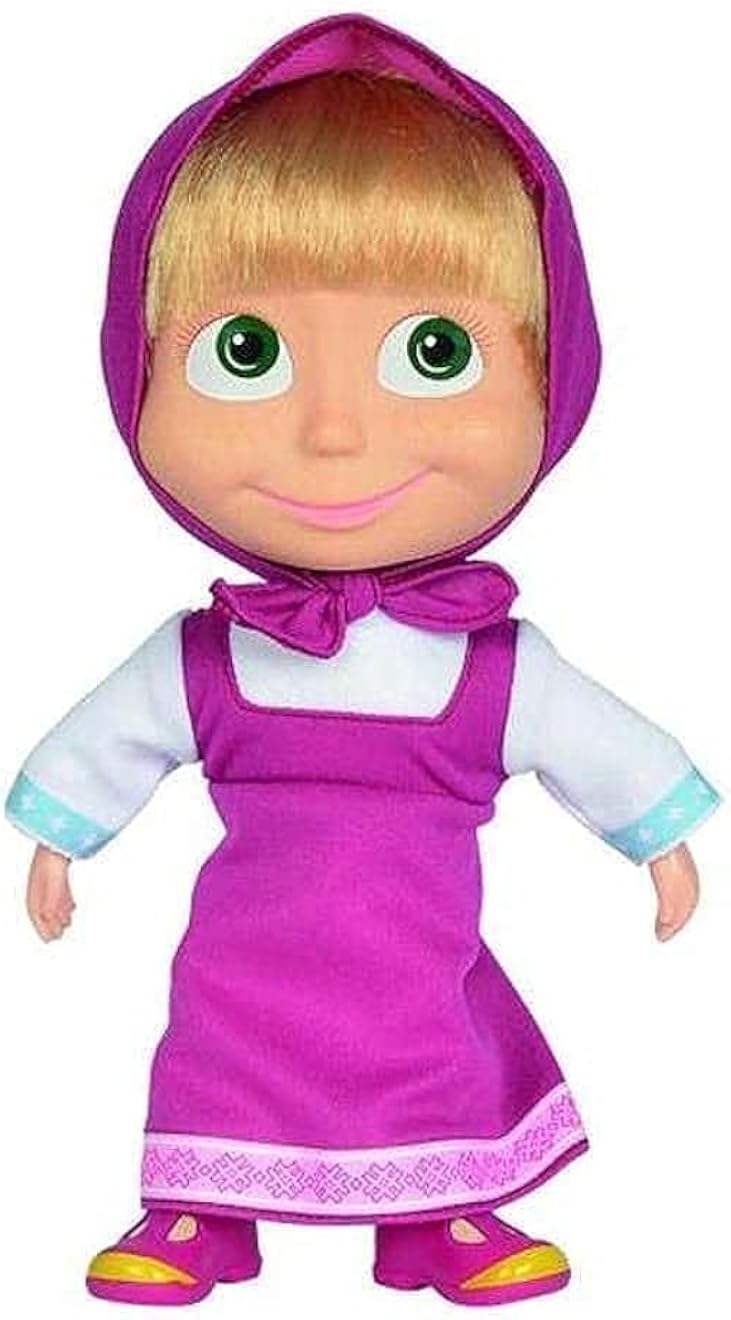 Masha and the bear soft bodied doll