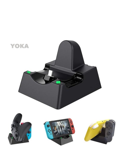 Switch Fast-Charging Dock - Compatible with Switch, Switch OLED, and Switch Lite, Play While Charging