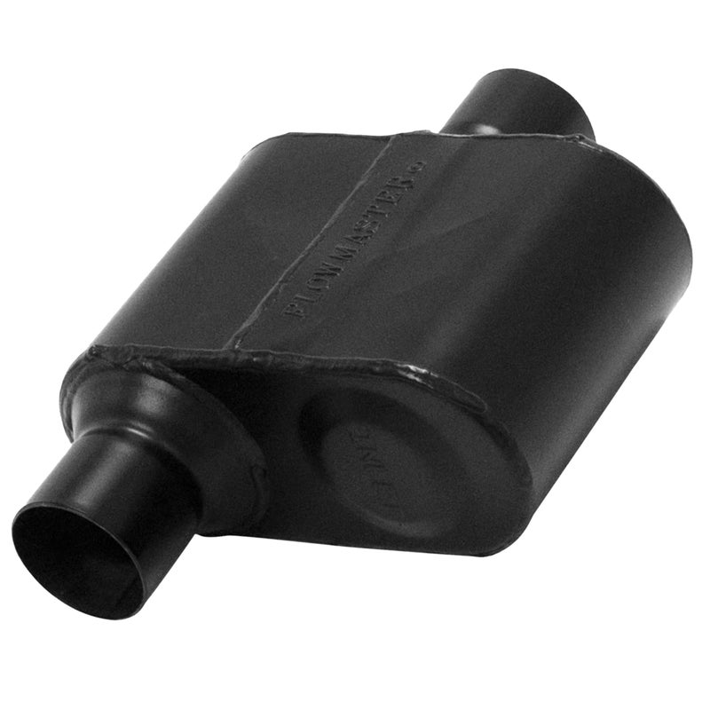 Flowmaster Super 10 Series Chambered Muffler 250 Offset In 250 Center Out RaceInspired Sound 409 Stainless Steel Ideal for Muscle Cars LS Swaps Drag Cars OffRoad Build 842516 - Image 2