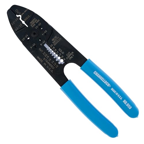 Channellock شانيلاك 959 قاطع أسلاك 8-1/2 بوصة مع مكبس - Image 1