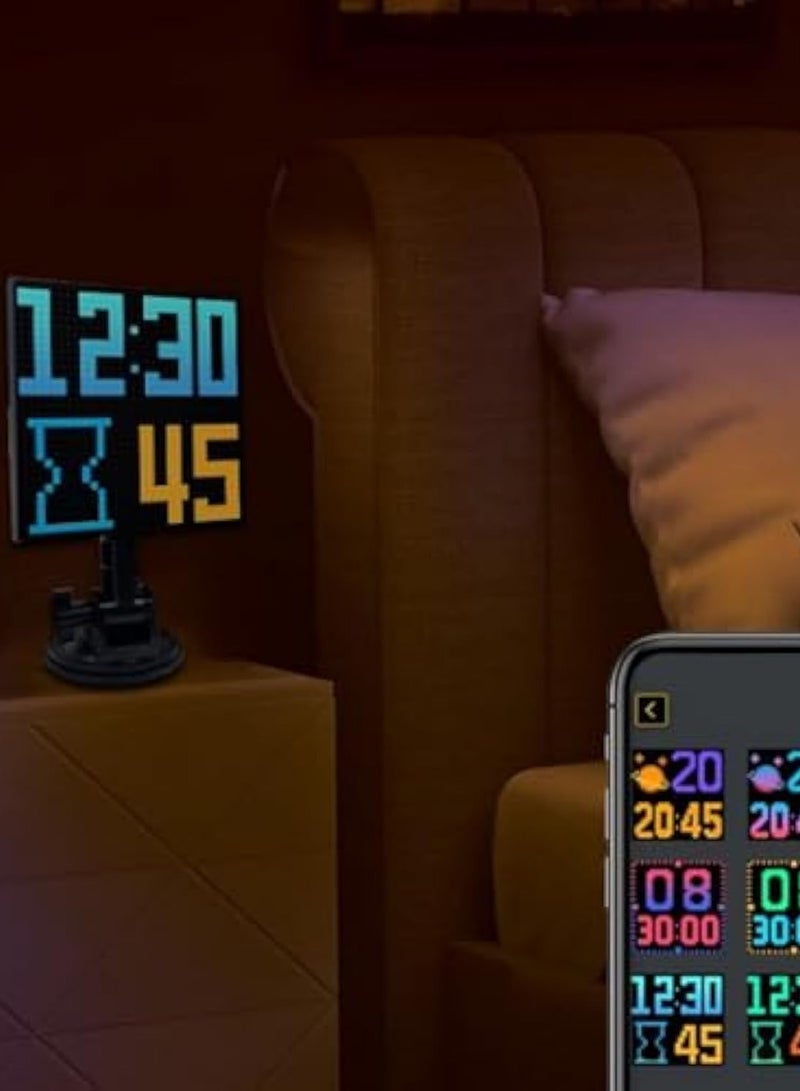 شاشة إضاءة LED تزيينية للزجاج الخلفي للسيارة - تحكم ذكي عبر التطبيق - Image 3