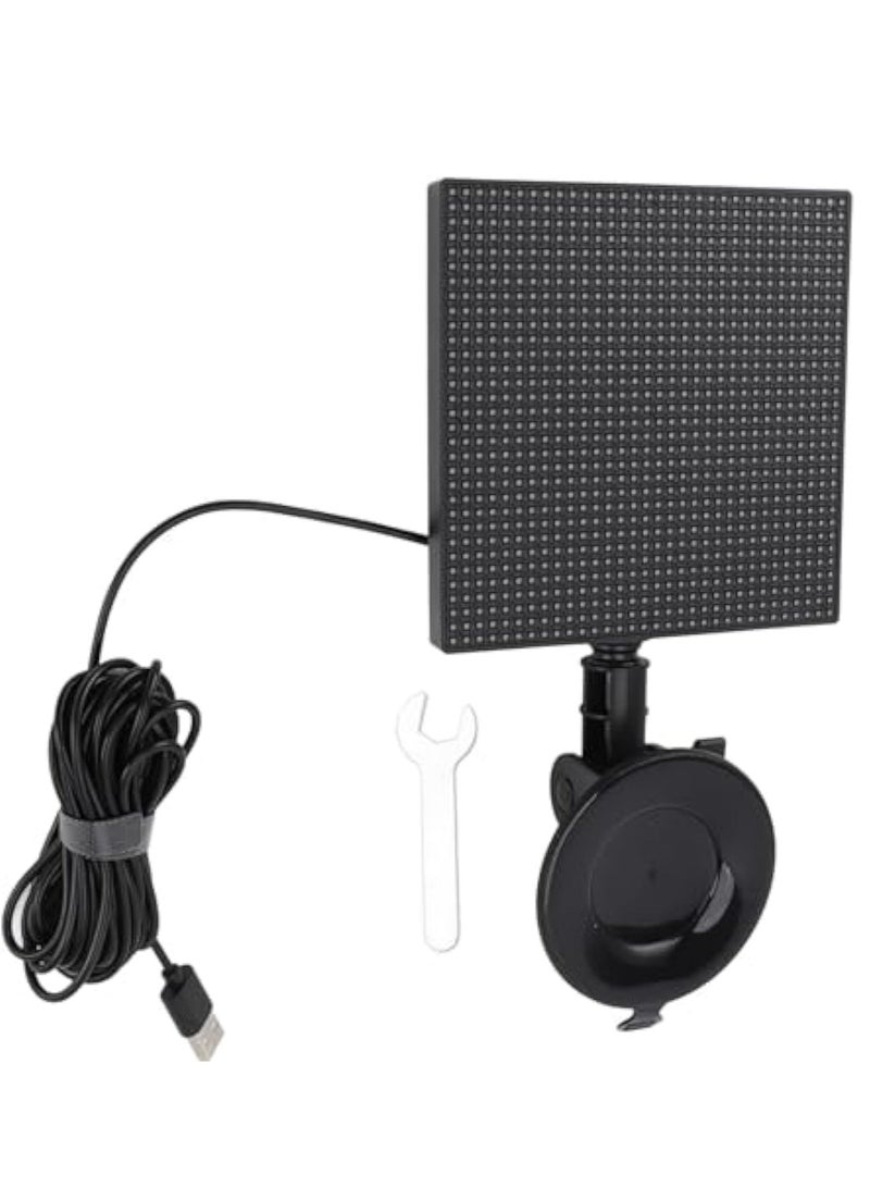 شاشة إضاءة LED تزيينية للزجاج الخلفي للسيارة - تحكم ذكي عبر التطبيق - Image 5