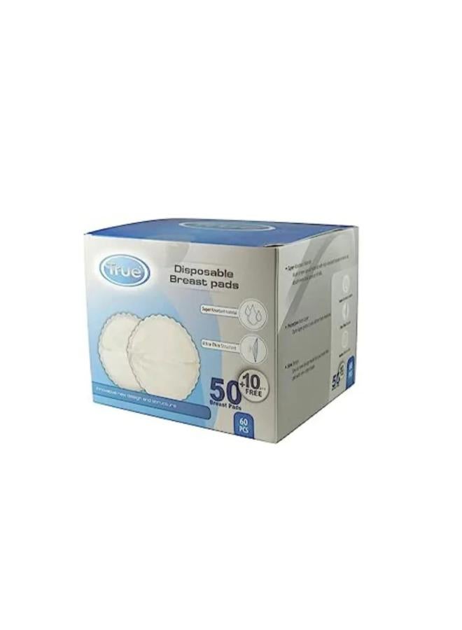 True Disposable Breast Pads – 60Pcs - Image 2