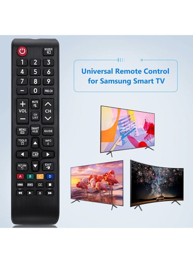 Angrox Universal Remote Control for Samsung-TV-Remote All Samsung LCD LED HDTV 3D Smart TVs Models - Image 2