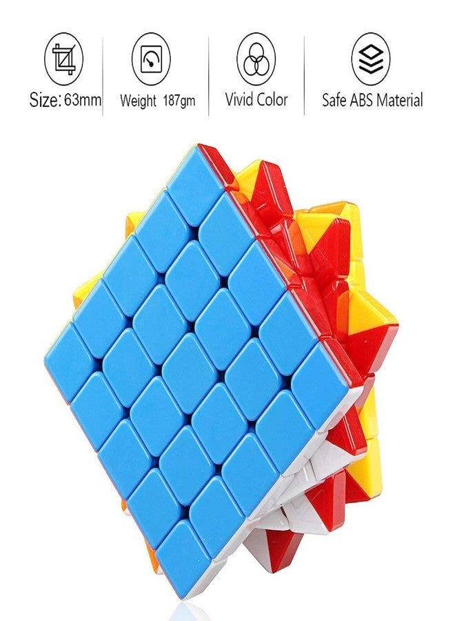 RPC99 مكعب السرعة RPC99، 5x5x5، للأطفال والكبار، متعدد الألوان، قطعة واحدة - Image 2