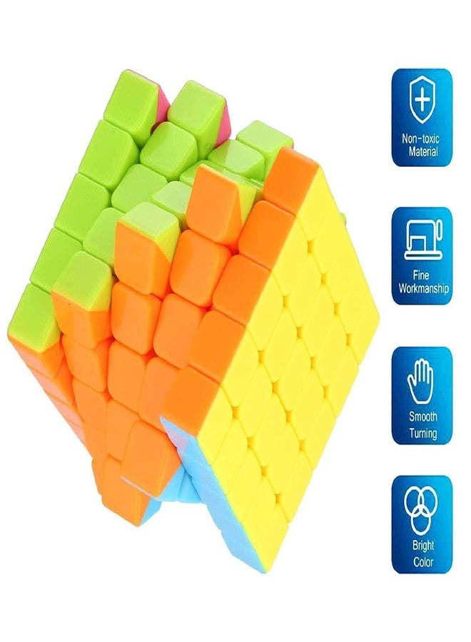 RPC99 مكعب السرعة RPC99، 5x5x5، للأطفال والكبار، متعدد الألوان، قطعة واحدة - Image 4