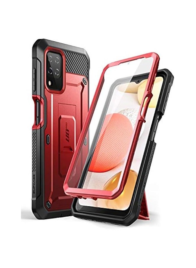 سوبكيس حافظة سلسلة SUPCASE Unicorn Beetle Pro مصممة لهاتف Galaxy A12 (إصدار 2021)، حافظة متينة مع واقي شاشة مدمج - رودي - Image 1
