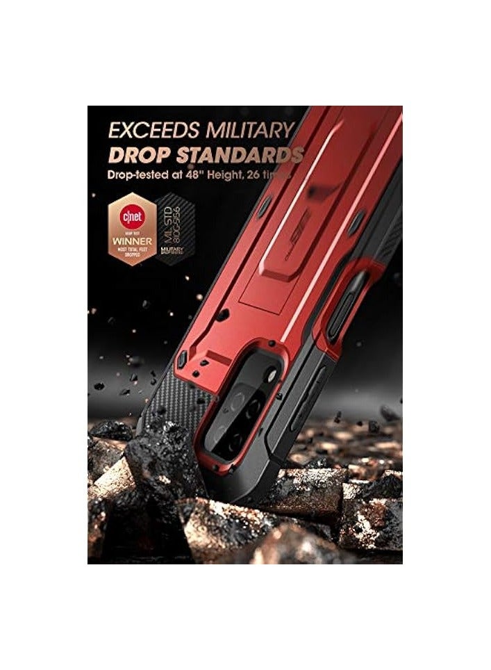 سوبكيس حافظة سلسلة SUPCASE Unicorn Beetle Pro مصممة لهاتف Galaxy A12 (إصدار 2021)، حافظة متينة مع واقي شاشة مدمج - رودي - Image 2