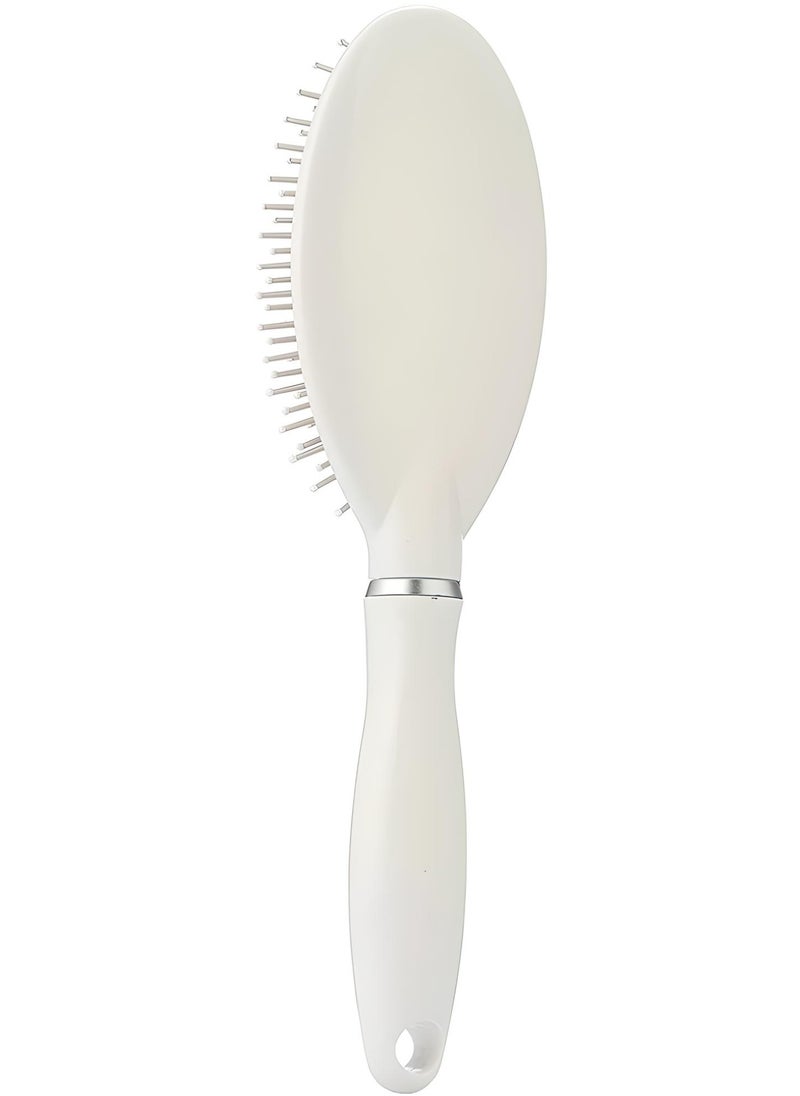 Bonita - Oval Hair Brush - White Color - Image 1