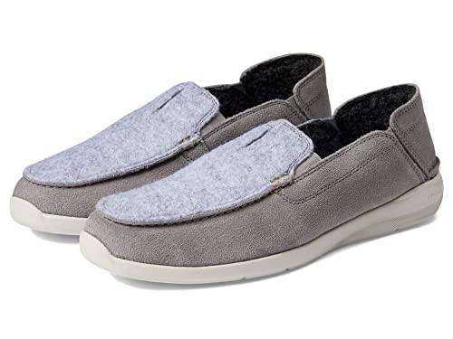 Clarks Men's Gorwin Step Loafer, Grey Suede, 7 Wide - Image 2