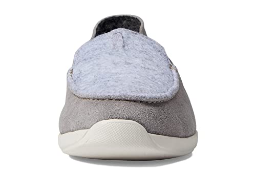 Clarks Men's Gorwin Step Loafer, Grey Suede, 7 Wide - Image 3