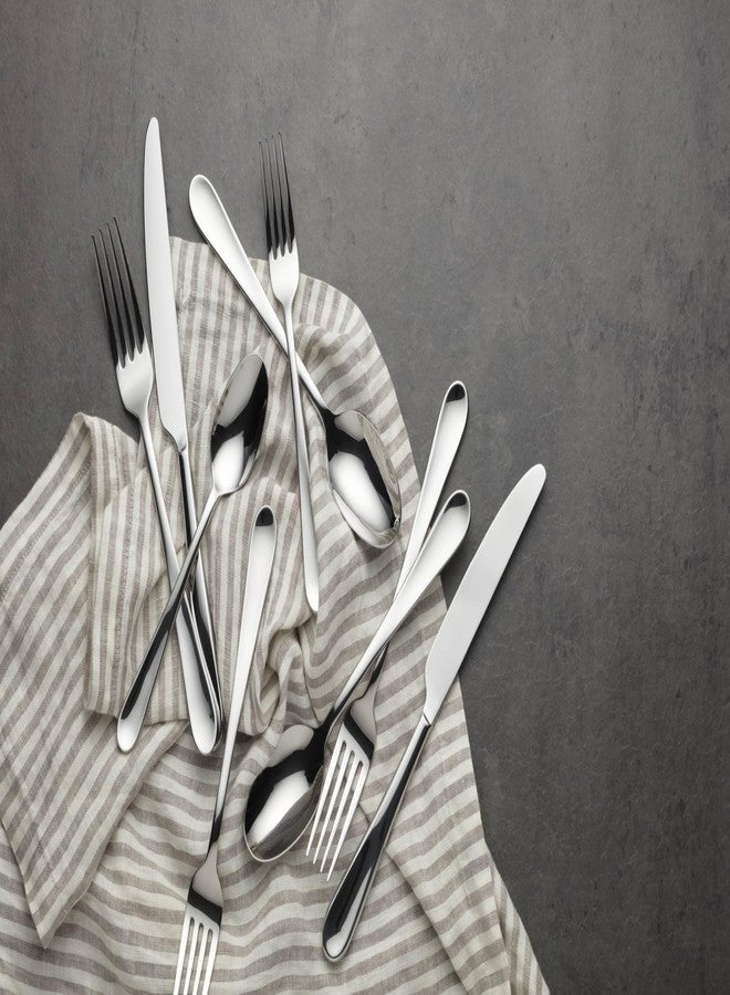 أونيدا طقم أدوات مائدة يومية من ونيدا جرانت، 20 قطعة، معدني - Image 5