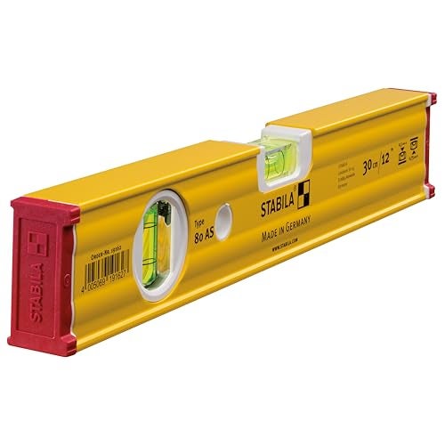 STABILA 80 AS Spirit Level 2 Vial 19162 30cm - Image 1