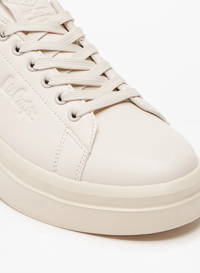 لي كوبر Women'S Lace-Up Low Ankle Casual Sneakers