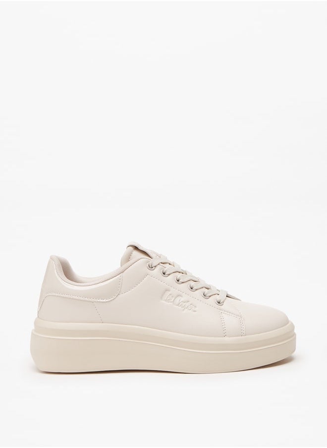 Lee Cooper - Women'S Lace-Up Low Ankle Casual Sneakers - Image 1