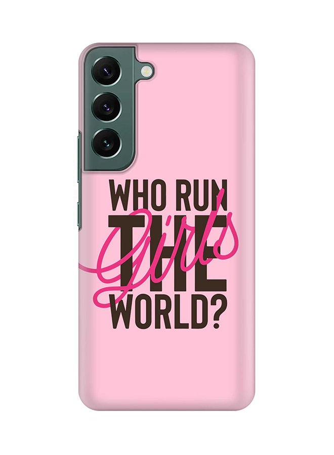 Stylizedd Case for Samsung Galaxy S22+ 5G Slim Snap Classic Series Shield Matte Finish Print - Who run the world? - Image 1