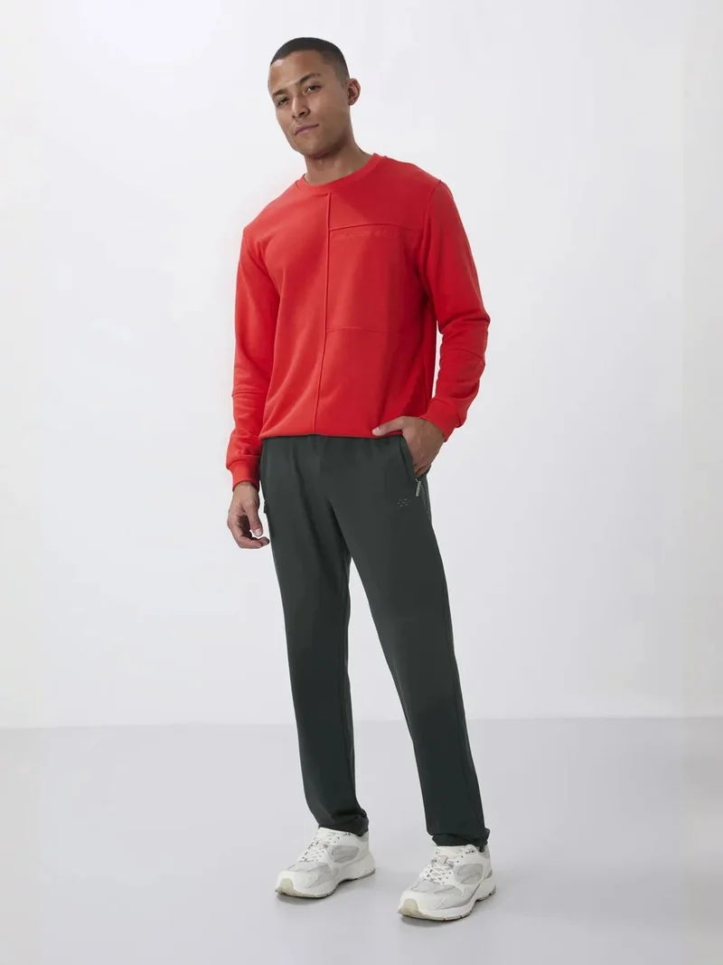تومي لايف TOMMY Men's Slim-fit Straight-leg Sweatpants