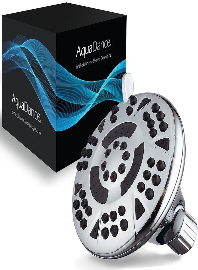أكوا دانس رأس دش AquaDance عالي الضغط، 6 إعدادات، مقاس 4.15 بوصة، لتجربة استحمام مثالية! / مُختَبَر رسميًا ومستقلًا لتلبية معايير الجودة والأداء الأمريكية الصارمة. - Image 2