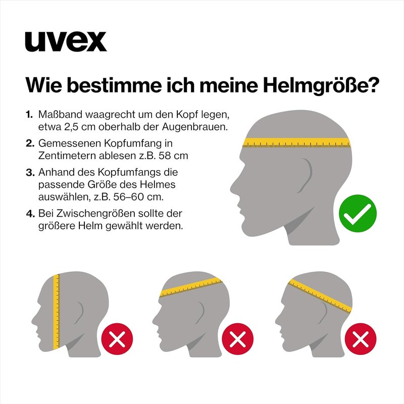 Uvex I-Vo 3D Lightweight All-Round Bike Helmet - Black - Size 52-57 cm - Image 5