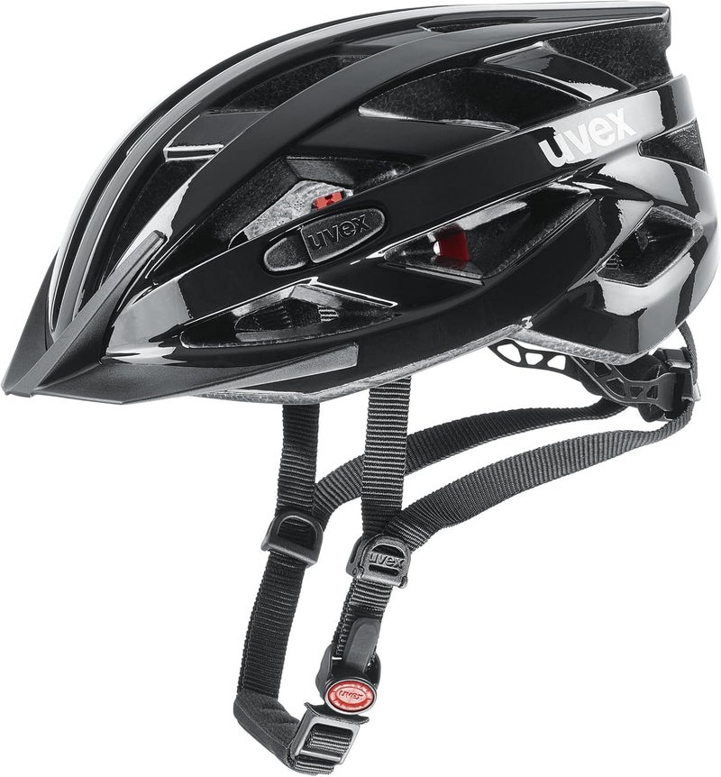 Uvex I-Vo 3D Lightweight All-Round Bike Helmet - Black - Size 52-57 cm - Image 1